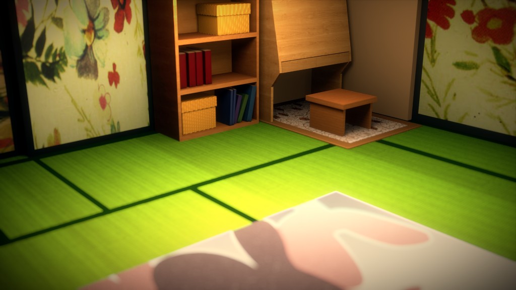 anime bedroom scene preview image 1